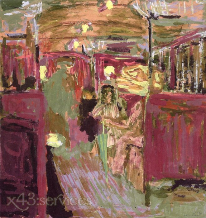Edouard Vuillard - Der Metrowagen - The Metro Car - zum Schließen ins Bild klicken
